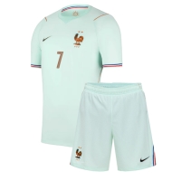Dres Francúzsko Ousmane Dembele #7 Preč pre deti MS 2026 Krátky Rukáv (+ trenírky)